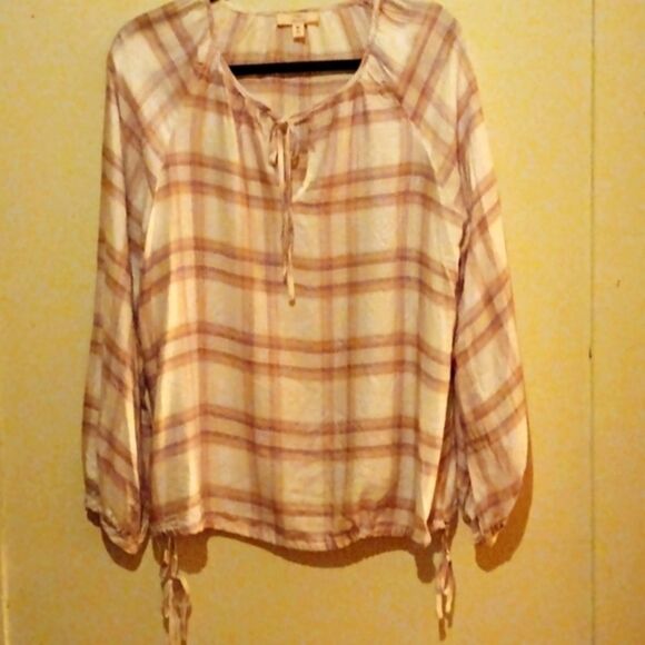 COMO VINTAGE WOMEN'S PEASANT BLOUSE - Picture 1 of 6